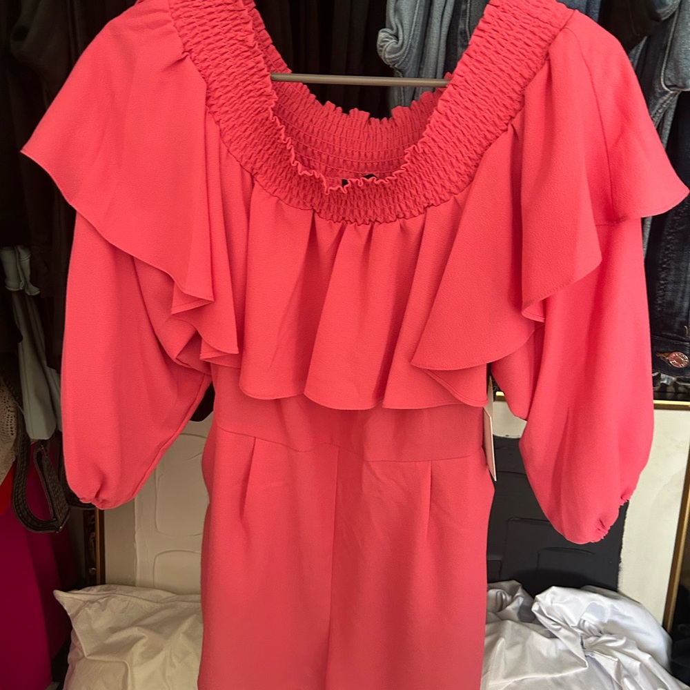 1. State Juniberry Ruffle Romper - Picture 3 of 5